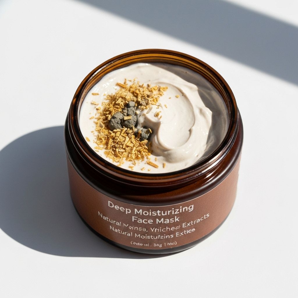 Deep moisturizing face mask